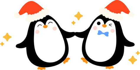 Cute Christmas Penguin