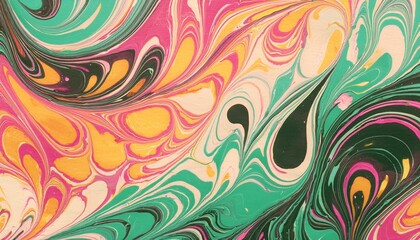 Marbled paper background