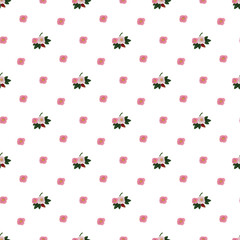 Seamless Daisy Flower Pattern Elegant and Cheerful