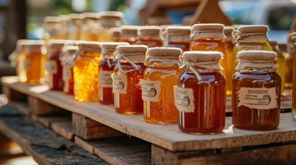 Homemade Jam Display