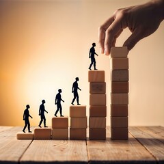 Inspirational Coaching Concept Image of Mentor giving Personal Growth, Career Advancement, Skill Development, and Life Goal Achievement Advice, goals, acheivement concept