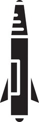 Missile and Rocket Icon