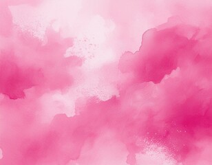 Pink watercolor abstract background. Watercolor pink background. Abstract pink texture.