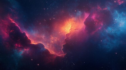 Obraz premium Cosmic Abstract Background