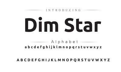 Bold and Clean Font for Strong Messages