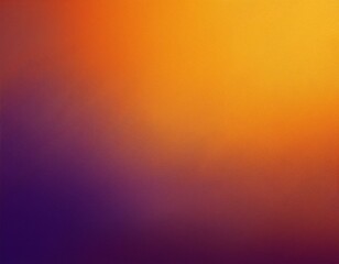 warm orange and purple background with faint texture, Thanksgiving or autumn colors in gradient light golden color to deep violet purple corner design, elegant classy website banner or header