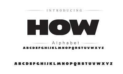 Fototapeta premium Sophisticated Thin Font for Minimalist Aesthetics