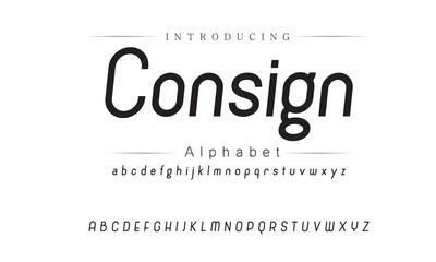 Innovative Typeface for Cutting-Edge Designs