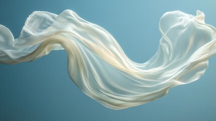 Flowing Fabric in Wind