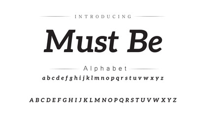 Sleek Modern Typeface for Bold Branding