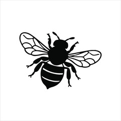 Bee mascot illustration logo concept design