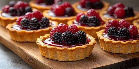 Delicious Berry Tarts