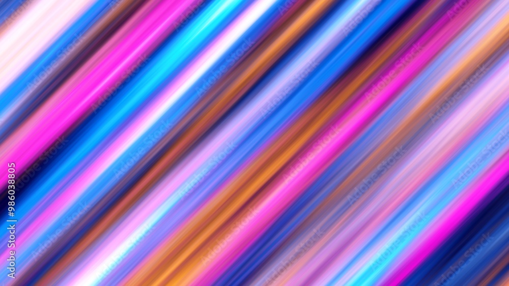 Aufkleber Colorful abstract background illustration. Rainbow Style Gradient lines. Horizontal Template for your design, screen, wallpaper, banner, poster