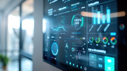 Smart Home Interface Displaying Real-Time Energy Usage and Savings Data in a Modern Living Space