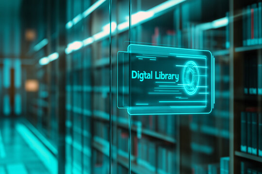 Digital Library Entrance, access knowledge anytime