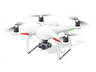 robot with a airplane