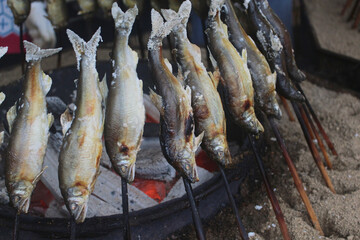 鮎の塩焼き