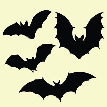 HALLOWEEN FLAT ICON AND VECTOR ELEMENT,ICONS,BACKGROUND