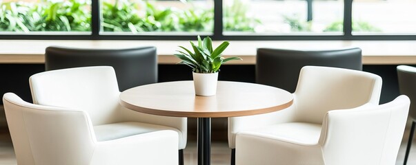 Networking event venue with an elegant lounge area
