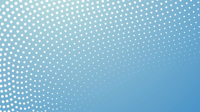 Blue sky abstract background with halftone for backdrop or presentation