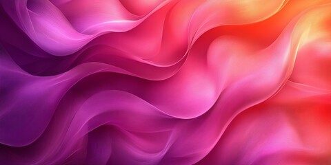 Fototapeta premium Abstract Gradient Wave Background with Fluid Lines and Smooth Transitions