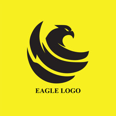 Eagle logo simple minimalist