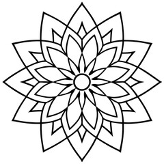 Traditional Designs Art Line Art Vector Illustration