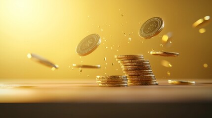 Animated sequence showing the process of monetary decision frameworks