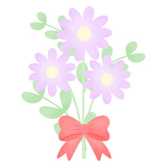 Beautiful romantic flower isolated on transparent background, floral bouquets, flower compositions
Flowers watercolor icon