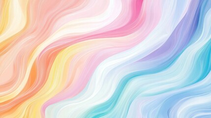 Obraz premium Colorful and vibrant background with wavy lines