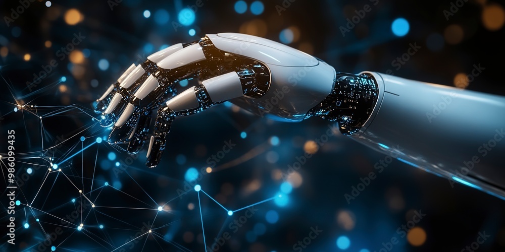 Poster the transformative power of ai in organizational processes. ai in driving innovation and competitive