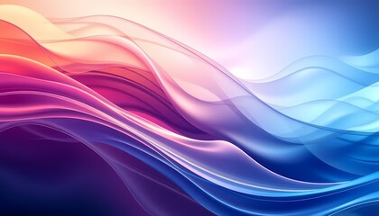 Fototapeta premium abstract colorful background with waves