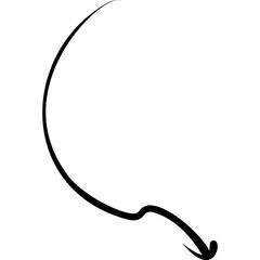 Single isolated icon with outline style icon on white background