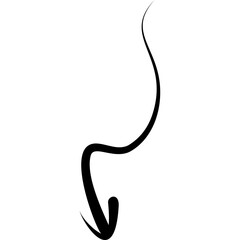 Single isolated icon with outline style icon on white background