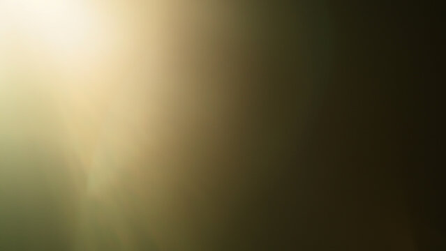 Real lens flare with strong sun backlight and light leaks