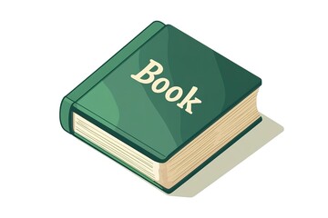 Illustration of books stack. School item. Education image for design.