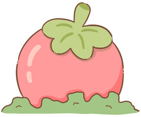 Tomatoes in the garden