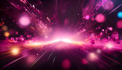 Obraz premium Abstract Light Burst