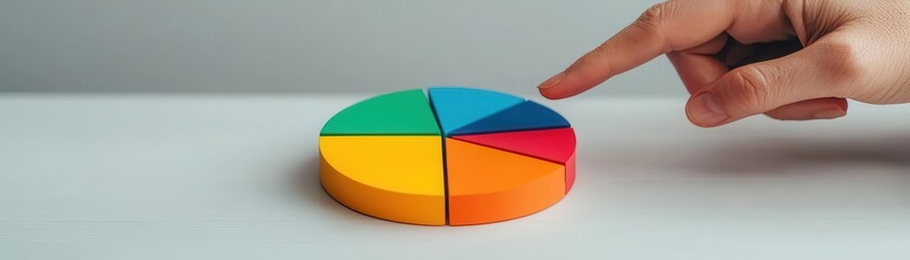 Obraz premium Closeup of a financial advisor s hand pointing to a growth projection chart during an investment planning session, closeup advisor pointing, investment growth planning