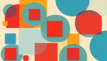 abstract background with squares