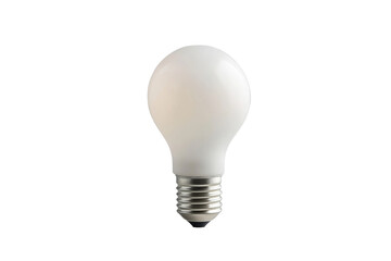 Energyefficient LED bulb, sleek modern design, bright illumination, on solid white background, single object.,