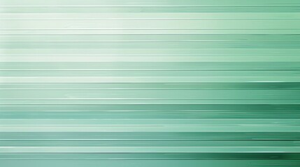 Obraz premium Mint to jade gradient wallpaper with soft gray and white horizontal stripes backdrop