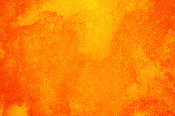 Orange grunge background texture. Cement orange background