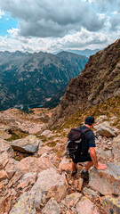 Pyrenees in its splendor: Traverse Argualas Peak and Algas Peak, with stunning views of the Ibón de Pondiellos and the majestic Pico Infiernos in the Tena Valley, Panticosa.