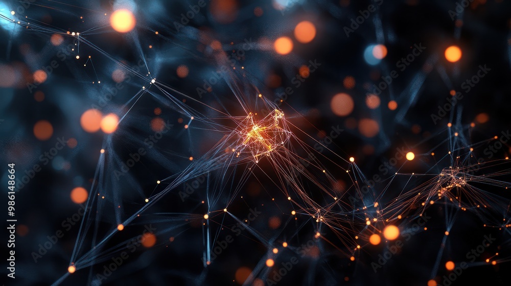 Aufkleber modern digital abstract 3d background. can be used in the description of network abilities, technolo