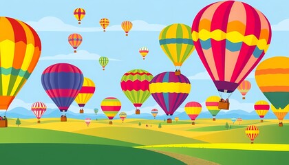 hot air balloon in sky