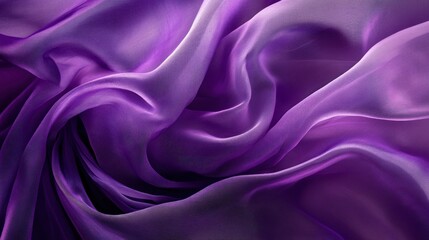 Obraz premium Close up of soft, purple fabric with delicate texture.
