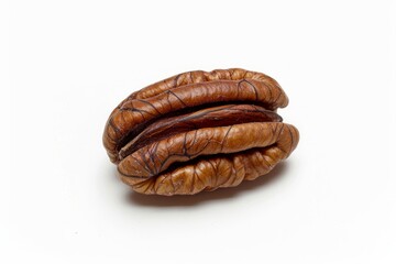 Obraz premium A fresh pecan isolated on white