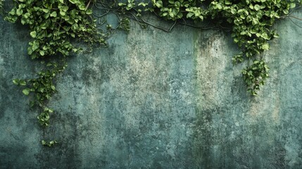 Ultra green cement texture wall. Generative AI