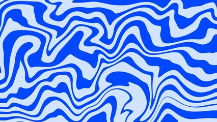 Abstract background of random blue wave line texture. Blue liquid abstract wallpaper
